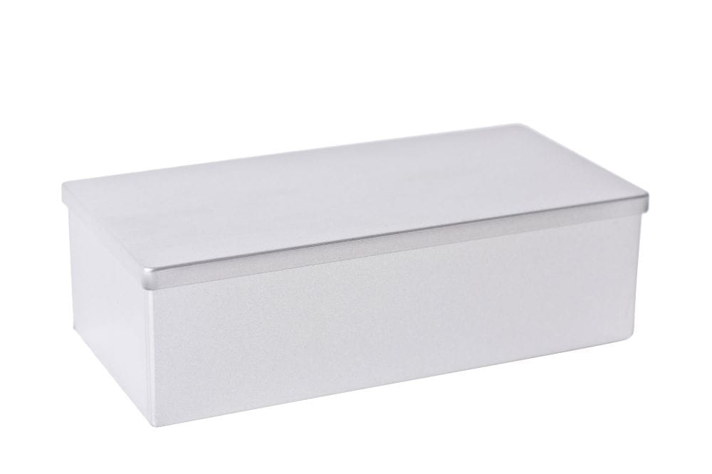 Geschenkdose aus Weißblech