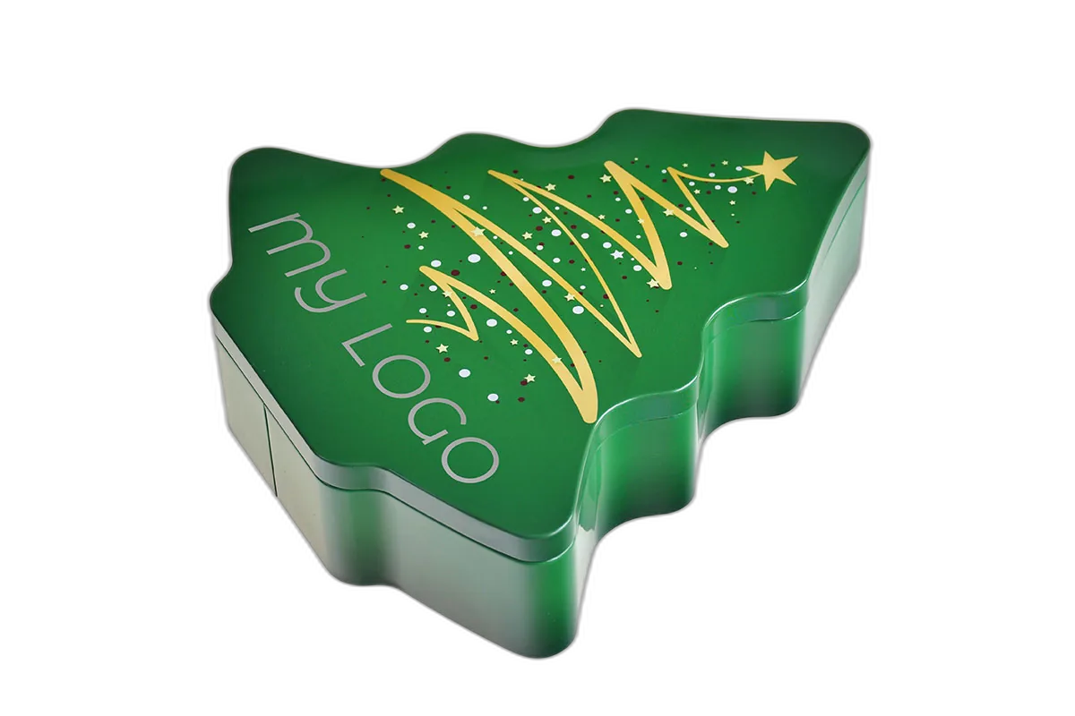 Weihnachtsbaum Metallverpackungen