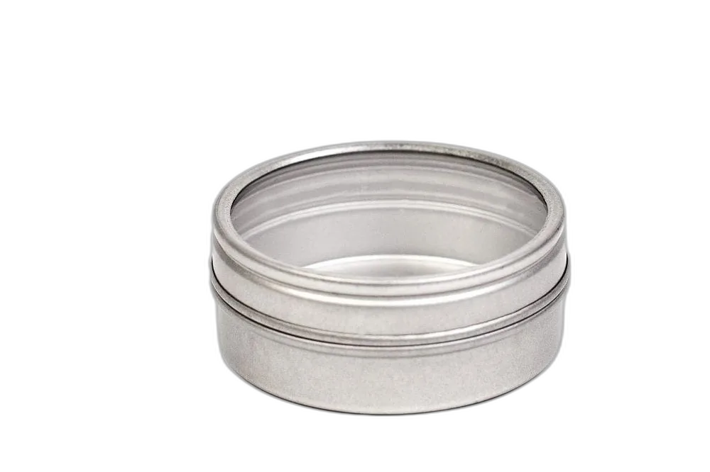 Runde Metallverpackung für Gewürze