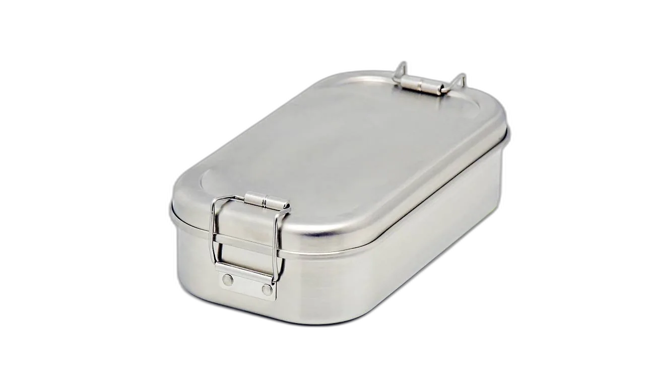 Jausenbox klein aus Edelstahl