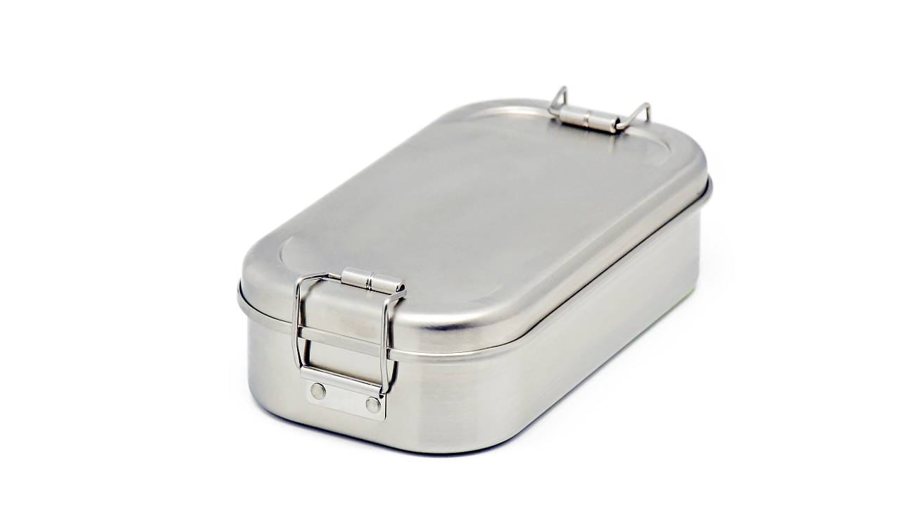 Jausenbox klein aus Edelstahl