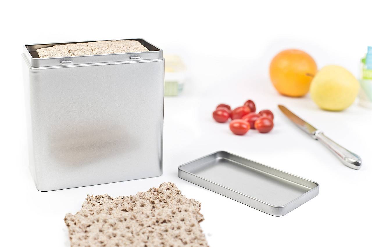 669_4 Knäckebrotdose mit Knäckebrot