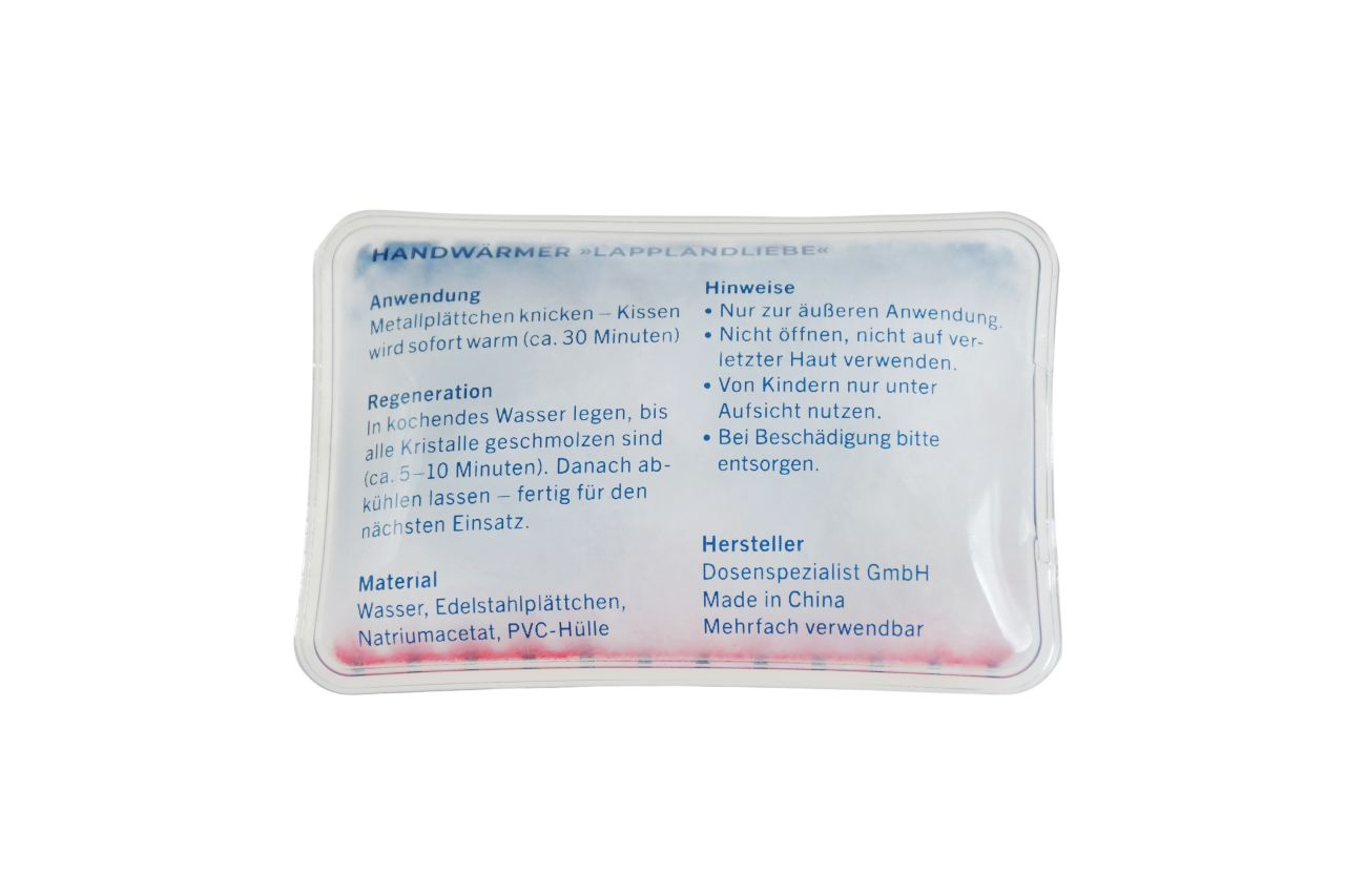 Handwärmer mit Rentier Motiv
