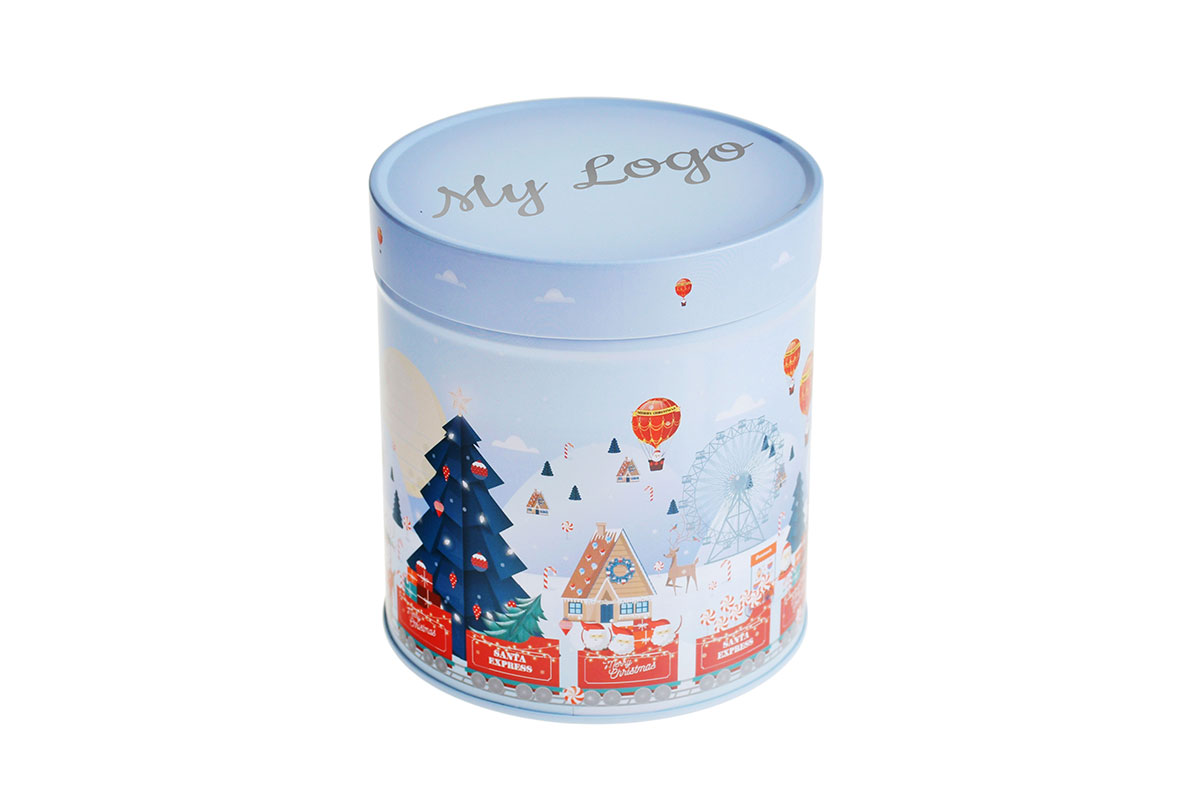 Dosen für Lebkuchen "Schneeexpress"