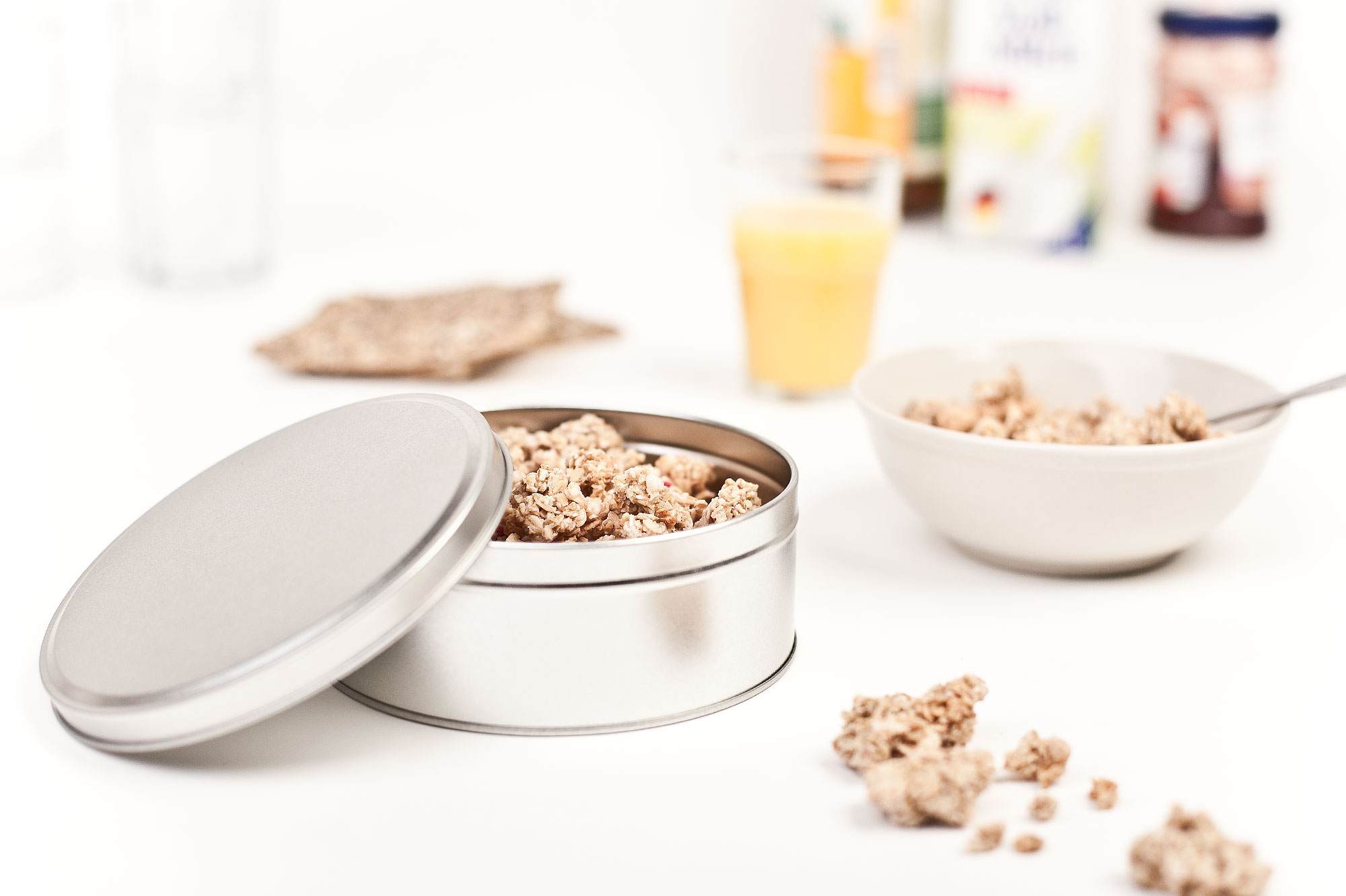 Runde Weißblechdose: Ideal für individuelle Produktverpackungen