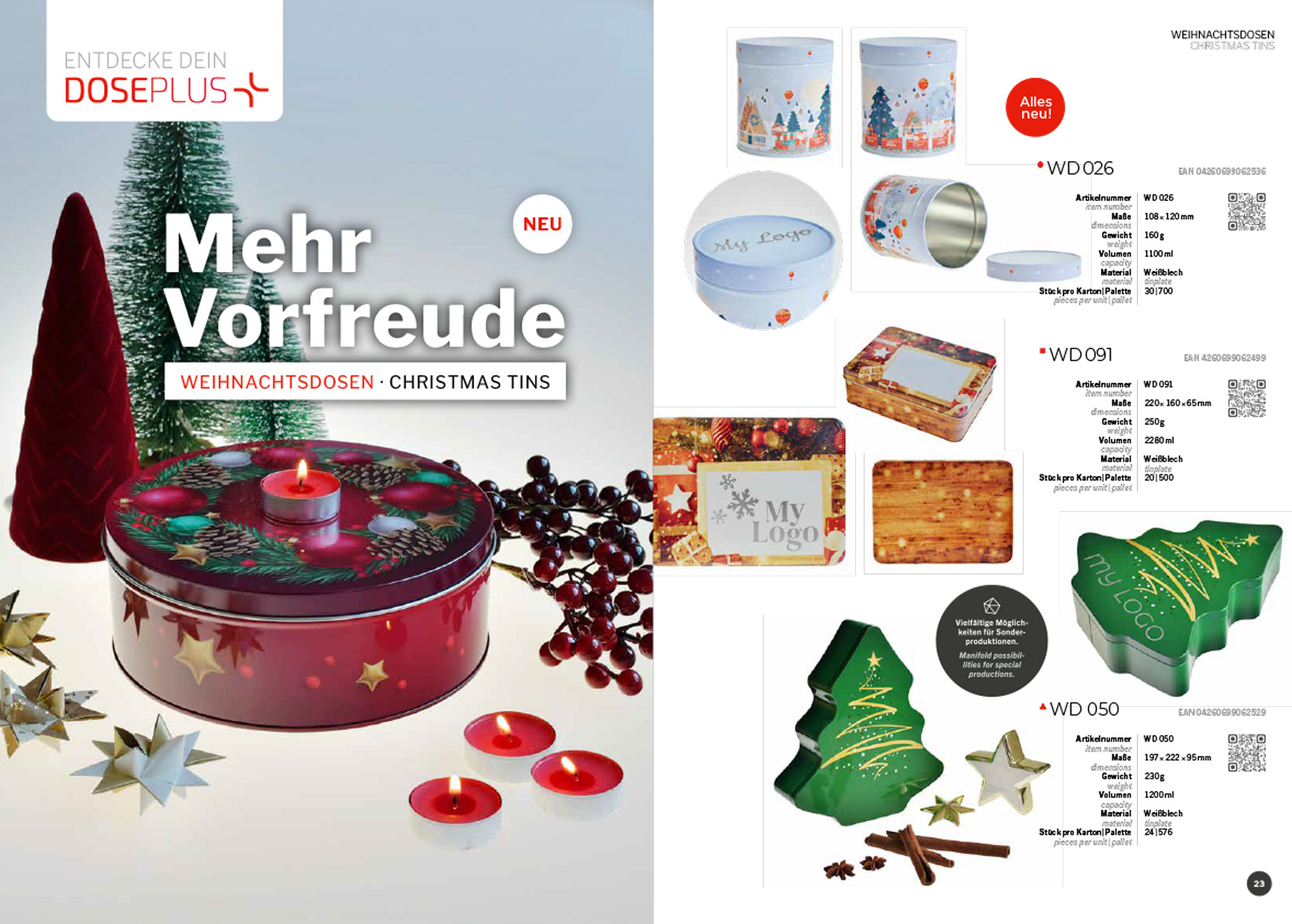 Dosen Gesamtkatalog