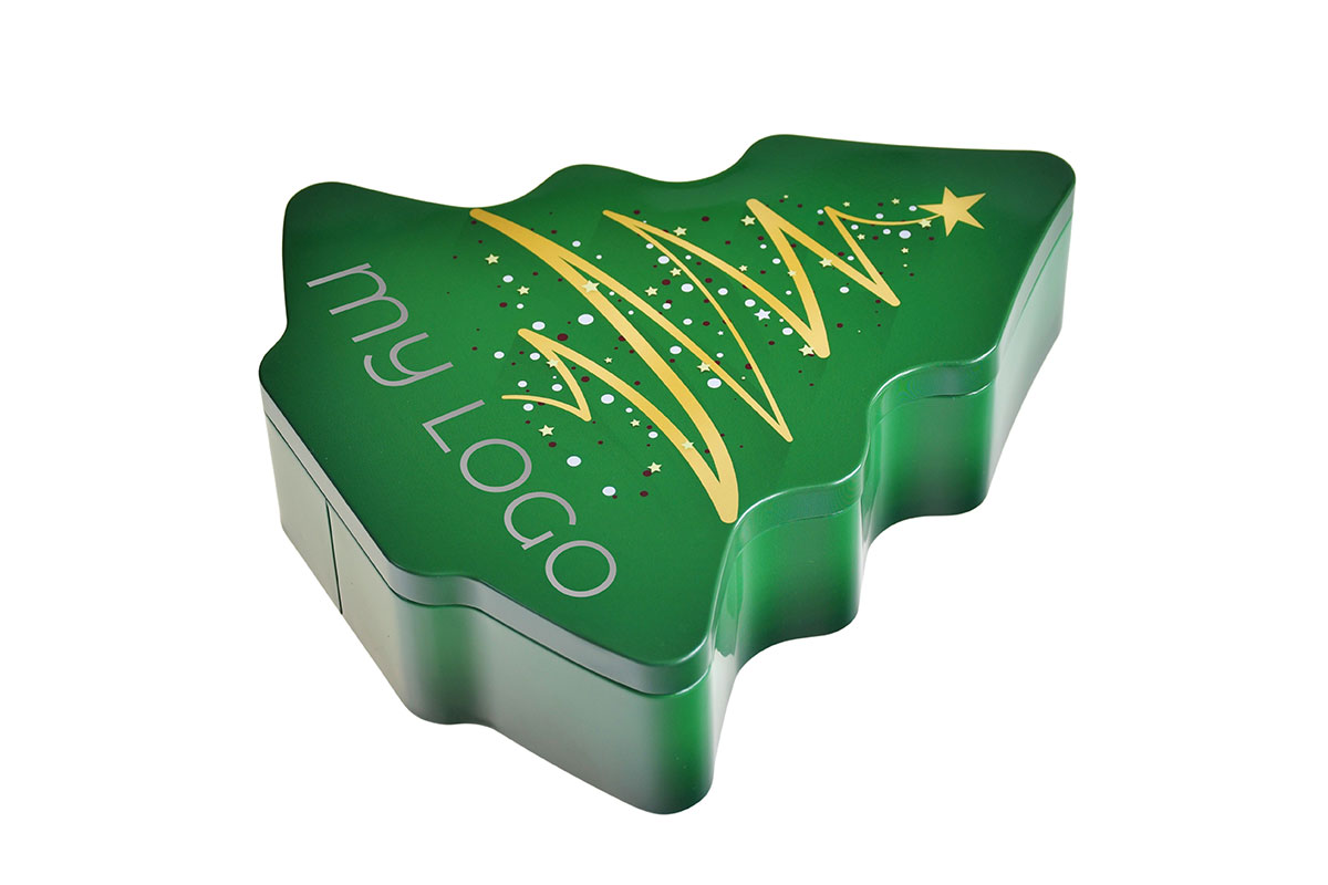 Weihnachtsbaum Metallverpackungen