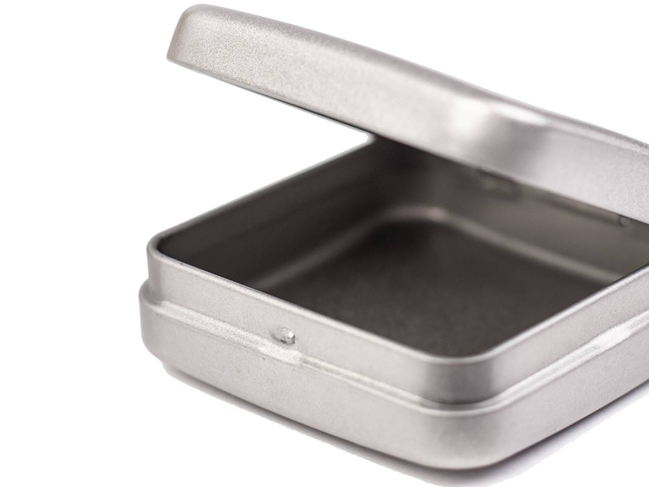 Quadratische Kondomdose aus Metall