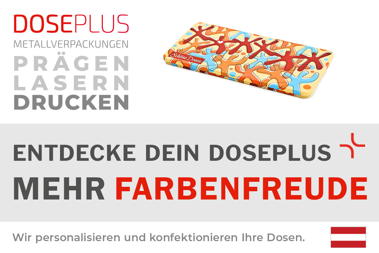 Doseplus Schokoladendose CO-005 – entdecke dein Doseplus, mehr Farbenfreude. Hochwertige Metallverpackung für Schokolade, Werbegeschenke und personalisiertes Branding.