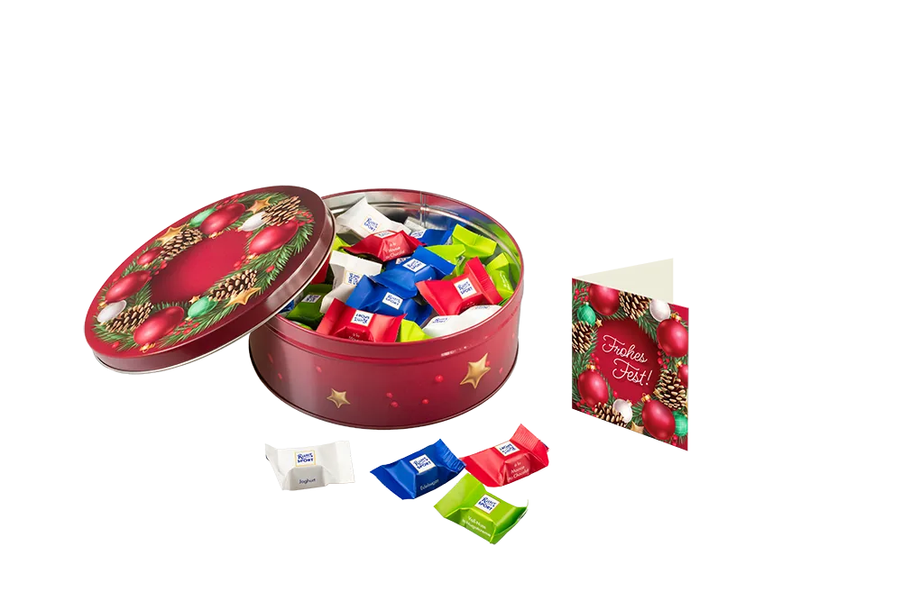 Weihnachtliche Plätzchendosen