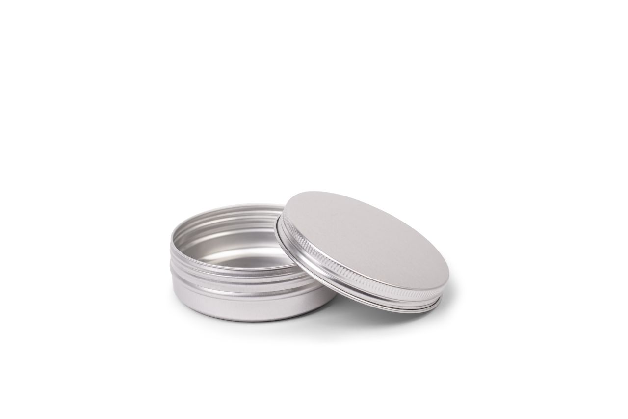 runde 125ml Cremedosen aus Aluminium